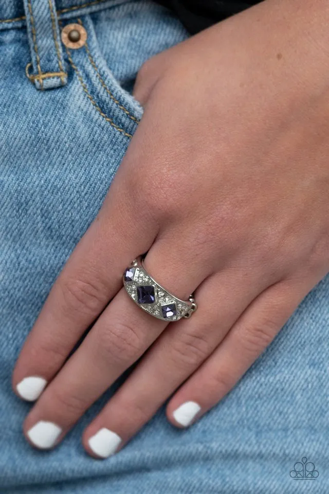 Paparazzi Ring ~ New Age Nouveau - Purple