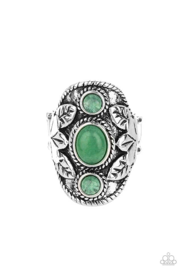 Paparazzi Ring ~ PALMS Up - Green