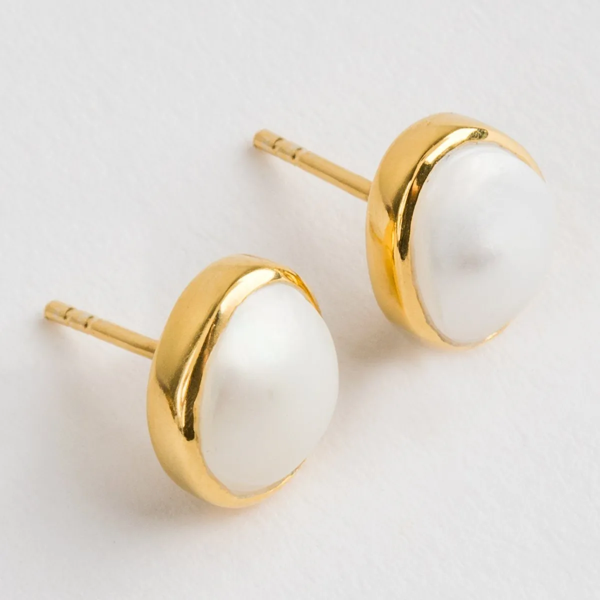 Pearl Simple Earrings