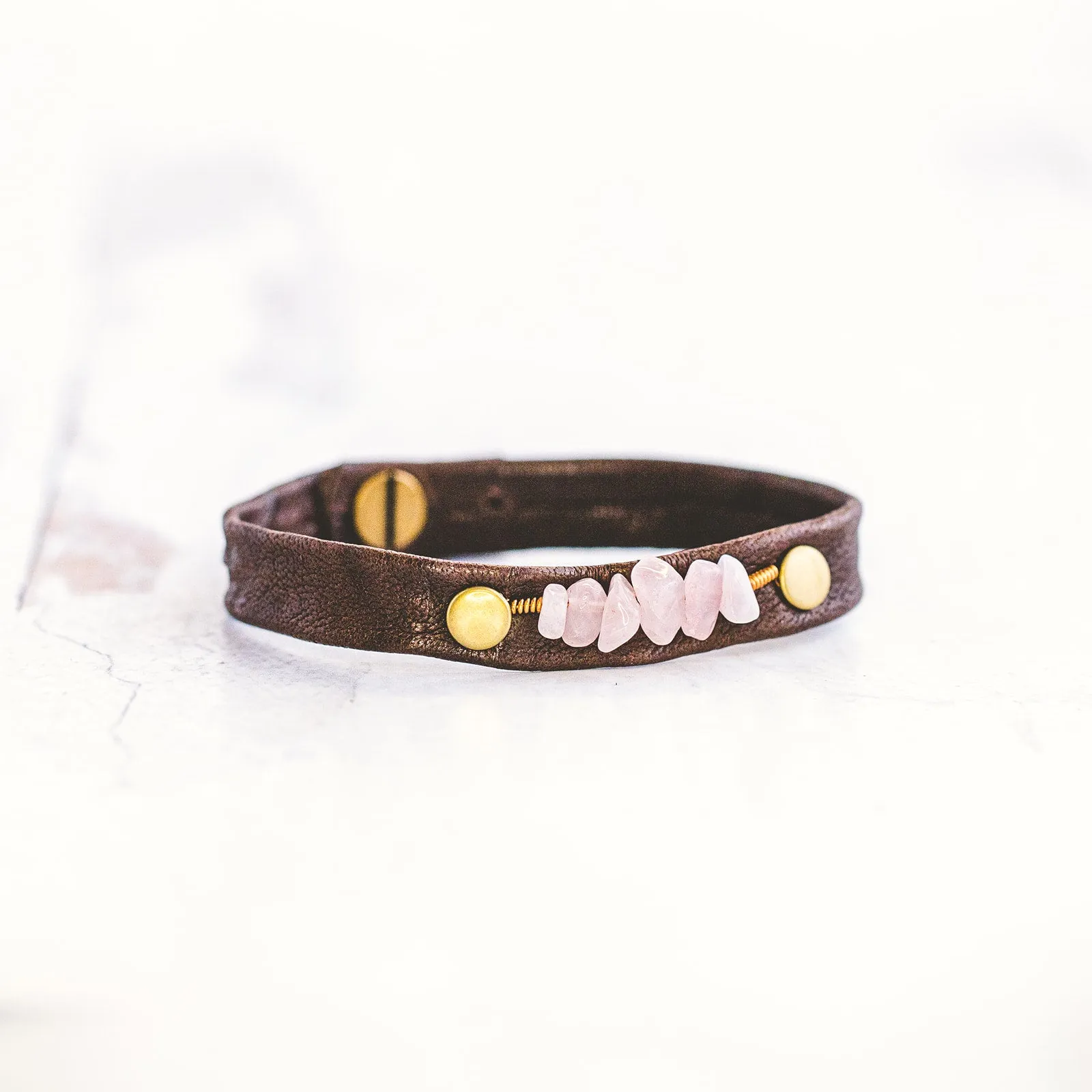 Pebble Bracelet - Antique Brass