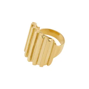 Pilgrim LAUREL ring gold-plated