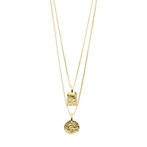 Pilgrim - Valkyria Pi Necklace - Gold Plated