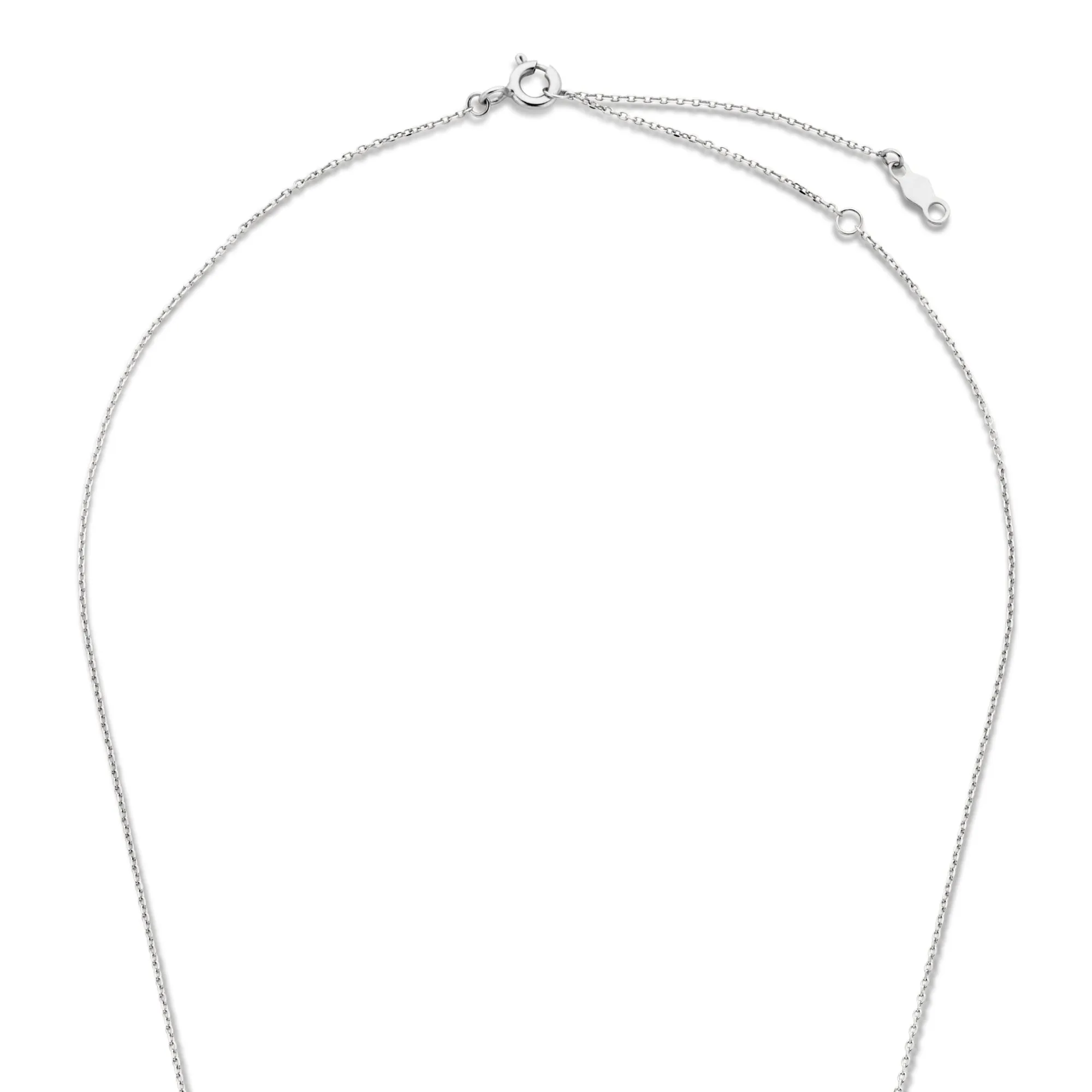 Saint Germain Nicole 14 karat white gold necklace