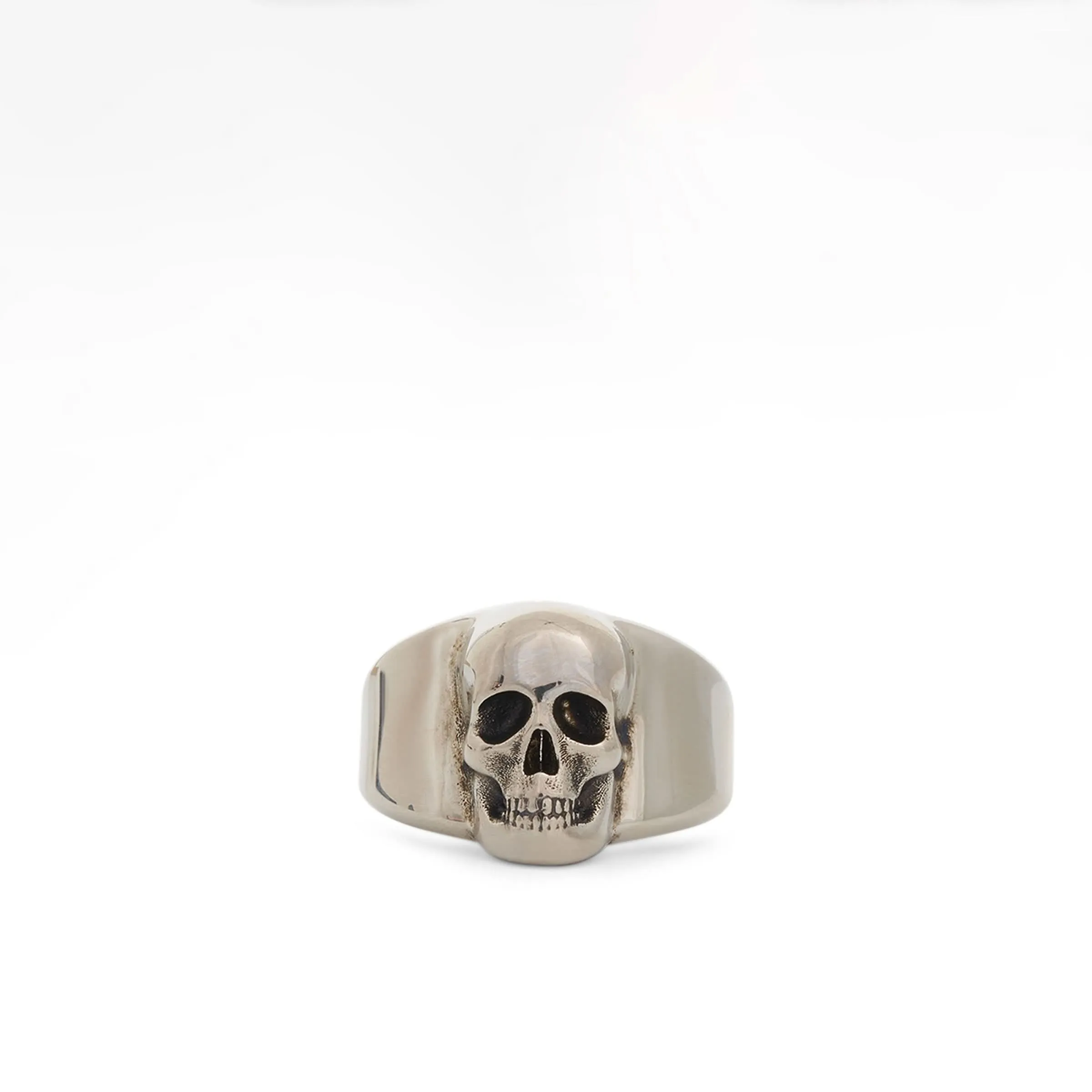 Skull Metal Signet Ring