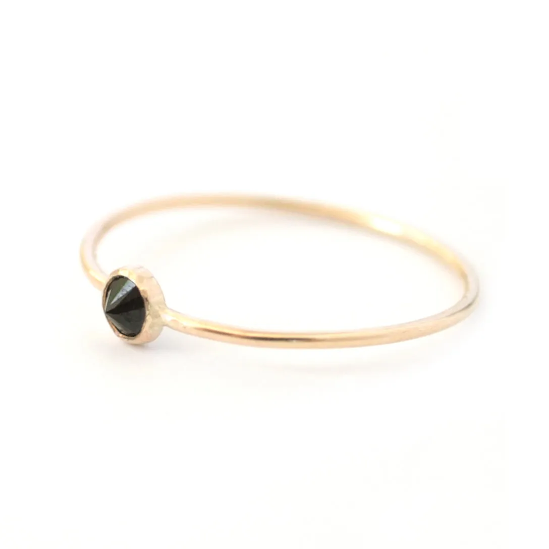 Spike Ring Black