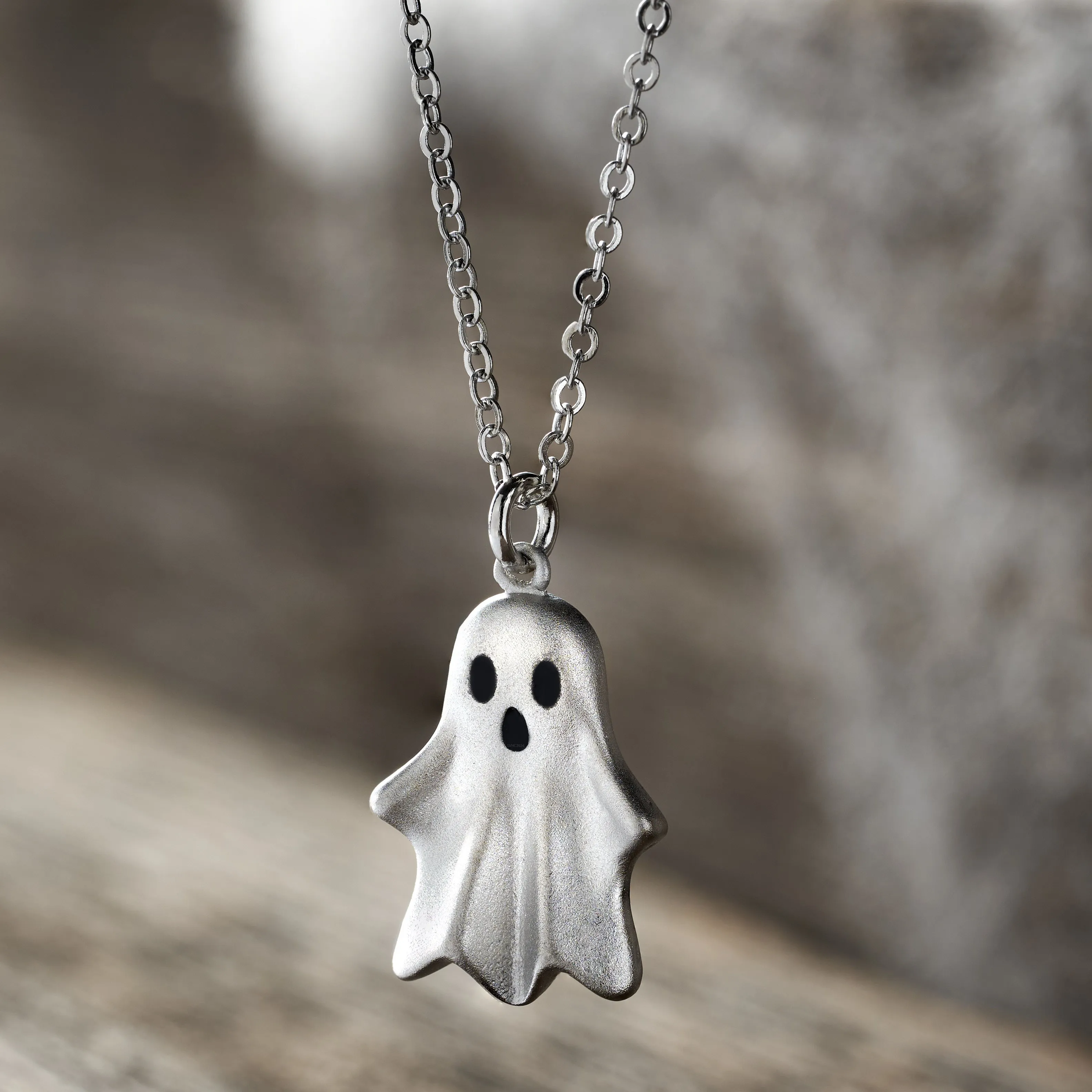 Spooky Ghost Necklace