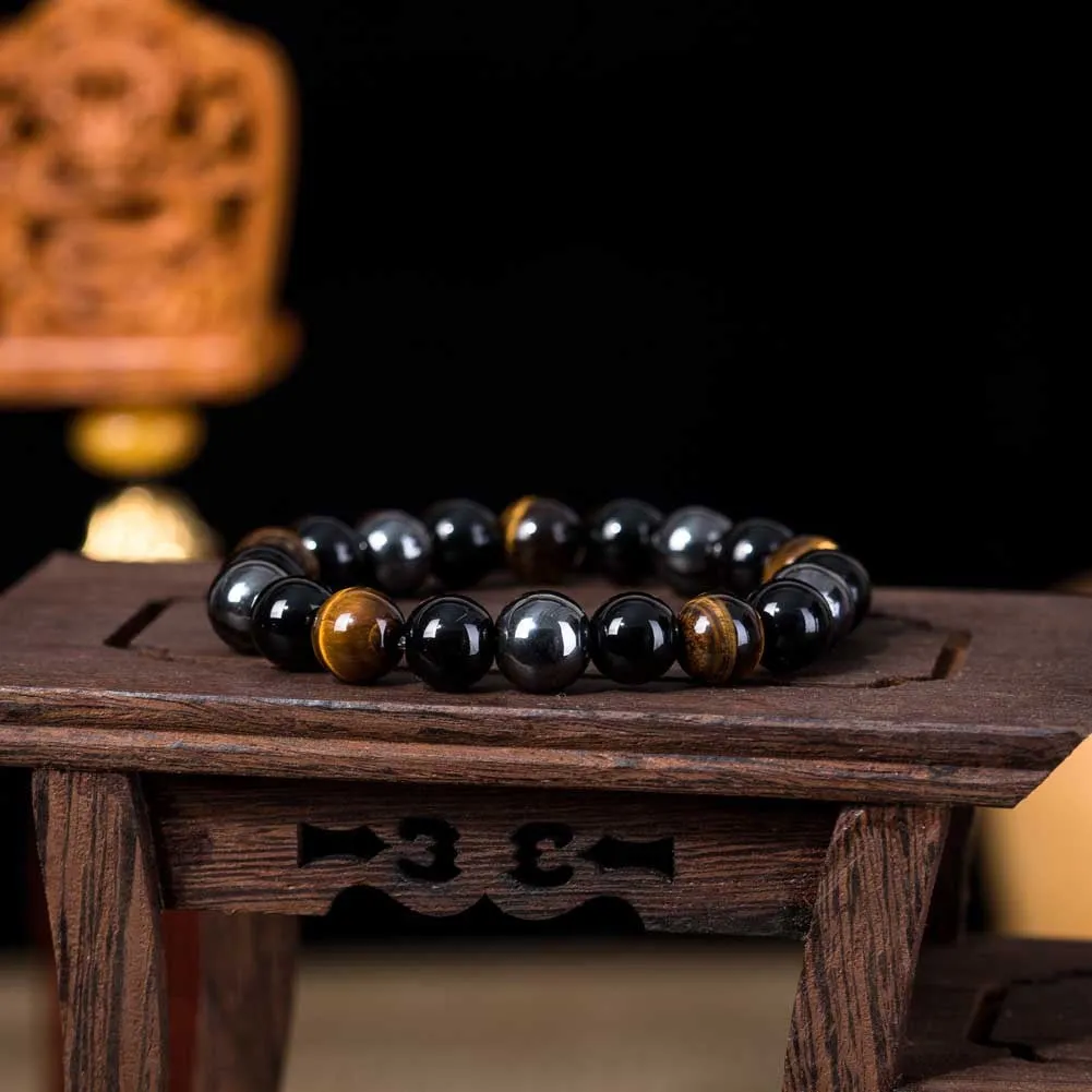 Tiger Eye Stone Bracelet Natural Stone Bracelet