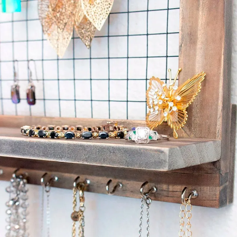 Wall Mounted Jewelry Holder